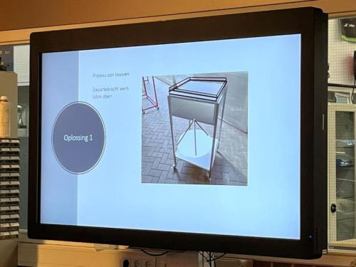 Presentatie door leerlingen